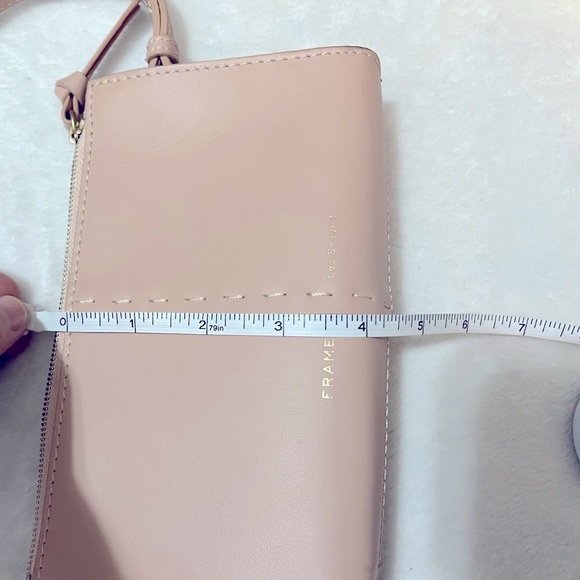 Frame les second mini crossbody pink purse leather made in Italy! Like new!! - Picture 15 of 16